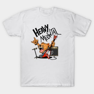 Heavy Meowtal T-Shirt